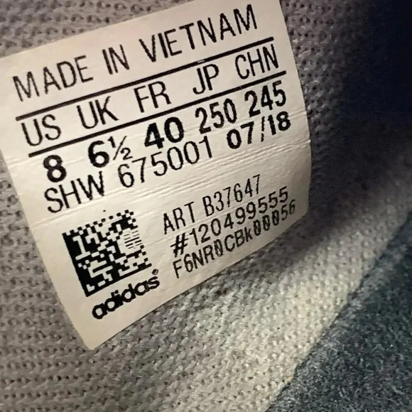 Adidas NMD R1 Boost Athletic Sneakers Running Shoes Women Size 8 Light Granite - Picture 13 of 15